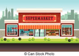 Grocery store clipart